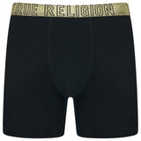 True Religion 4 Pack Fly Front Boxer Briefs